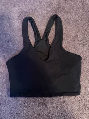 Alo Yoga Airbrush Real Bra Tank - Black